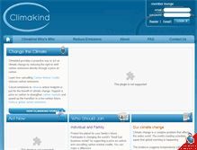Tablet Screenshot of climakind.com